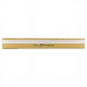 Custom Promotional Fifteen-Inch Measureview Ruler