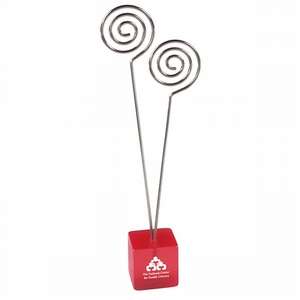 Spiral Clip Memo Holder