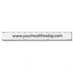 Promotional Rulers - Twelve-Inch Wide Molded Ruler