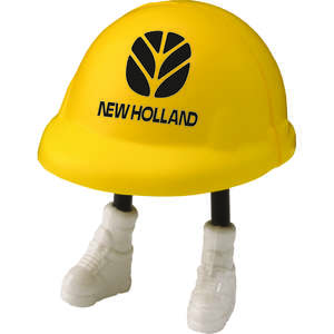 Custom Promotional Hard Hat Stick People Stress Ball