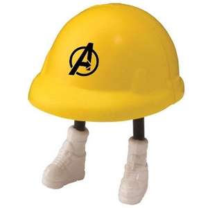Hard Hat Stick People Stress Ball