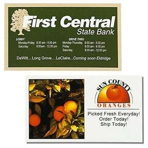 Custom Promotional 30 mil Business Card Magnet