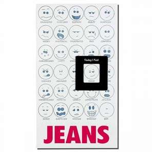 Custom Promotional Original Screen Printed Mood Meters Magnet