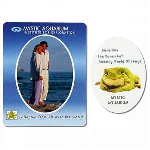 Custom Promotional Oval Magnetic Photo Frame
