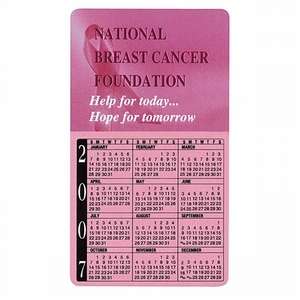 Business Card Calendar Magnet 