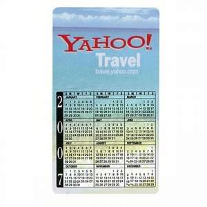 Business Card Calendar Magnet 