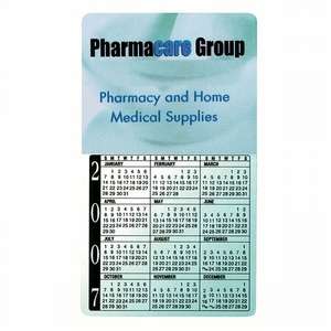 Business Card Calendar Magnet 