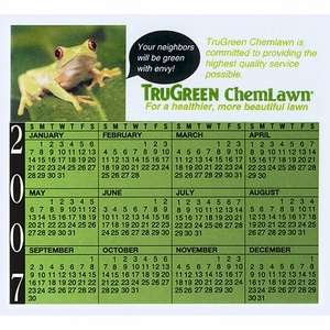 Square Cornered Calendar Magnet 