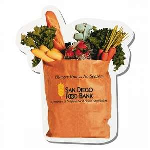 Grocery Bag Shaped Magnet