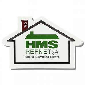 House #1 Shaped Magnet 