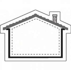 House #2 Shaped Magnet 