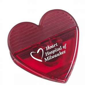Custom Promotional Heart Clip