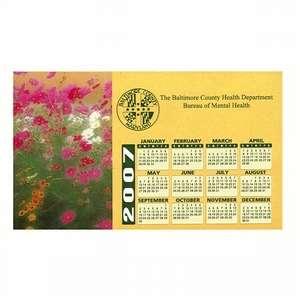 Small Billboard Calendar Magnet 