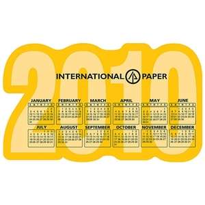 Custom Promotional Die Cut Calendar Magnet