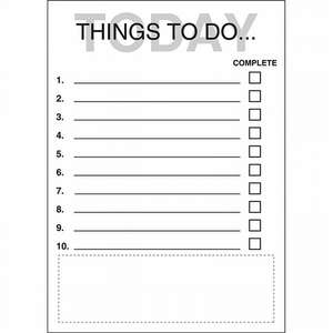 50 Sheet Memo Notepad 4