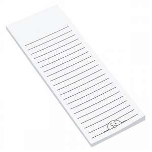 Custom Promotional Super List Notepad 3"W x 8-1/4H"