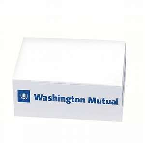 Custom Promotional Cube-Pad Notes 3"W x 1"H x 3"D