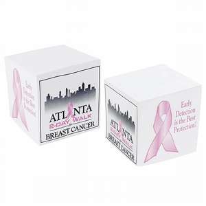Custom Promotional Cube-Pad Notes 4"W x 4"H x 4"D