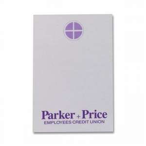 Custom Promotional Post-it(R) Custom Printed Notes 2"W x 3"H - 25 sheets, Neon/Ultra Paper Colors