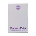Custom Adhesive Notepads - Post-it(R) Custom Printed Notes 2"W x 3"H - 25 sheets, Neon/Ultra Paper Colors