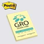 Promotional Adhesive Notepads - Post-it(R) Custom Printed Notes 2"W x 3"H - 50 sheets, Neon/Ultra Colors