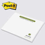 Promotional Notepads - Post-it Brand Notes 4"W x 3"H - 25 sheets, Standard Paper Colors