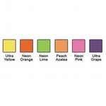 Imprinted Adhesive Notepads - Post-it(R) Custom Printed Notes 4"W x 3"H - 25 sheets, Neon/Ultra Paper Colors