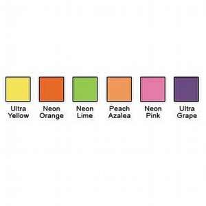 Post-it(R) Custom Printed Notes 3"W x 3"H - 50 Sheets, Neon/Ultra Colors 