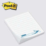 Business Notepads - Post-it Brand Notes 2-3/4"W x 3"H - 25 Sheets, Standard Paper Colors