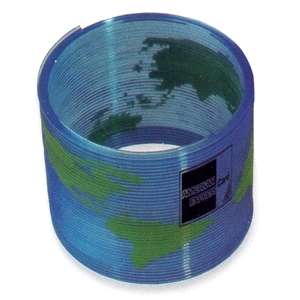 Custom Promotional Globe Spring Stress Slinky