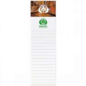 Custom Promotional Magnet-Memo Notepad Combination 3"W x10-1/4"H