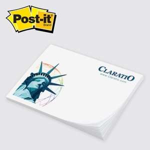 Post-it(R) Custom Printed Notes 4"w x 3"h - 25 sheet 