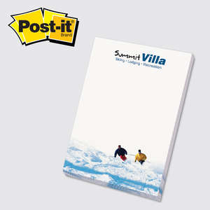Custom Promotional Post-it(R) Custom Printed Notes 4"w x 6"h - 25 sheet