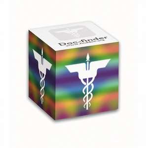 Post-it(R) Custom Printed Notes Mini-Cube - 2-1/8