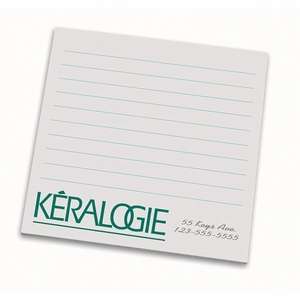 Custom Promotional Post-it Brand Notes 4"w x 4"h - 50 Sheets White Paper