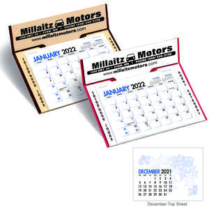Custom Promotional Memo Desk Calendar - 2013