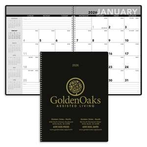 Custom Promotional Monthly Planner - 2013