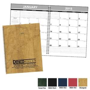 Custom Promotional Hardcover Monthly Planner - 2013