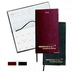 Bach Monthly Pocket Planner with Gold Corners 
