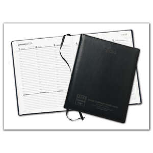 Custom Promotional Symphony Debossed Weekly Desk Calendar - 2014