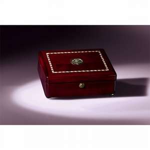 Custom Promotional Rosewood Inlaid Rectangular Box