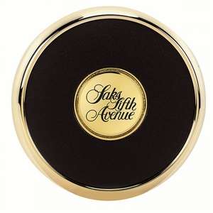 Round Brass Coaster Weight Coasters with Round Gold Medallion (QC)
