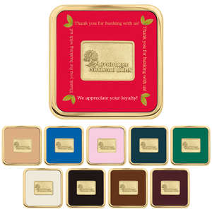 Custom Promotional Brass Square Coaster Weight Coasters