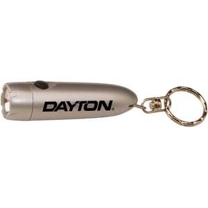 Custom Promotional Bullet Flashlight with Key Chain