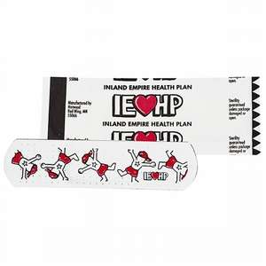Custom Printed White Bandages