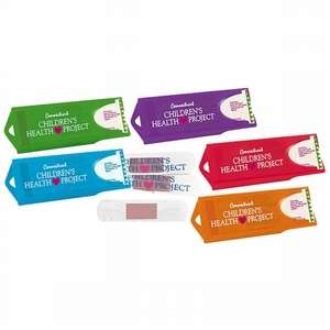 Custom Promotional Original Colored Dispenser with Color Custom Bandages