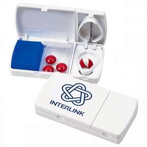 Custom Promotional Travel Pill Box/Cutter