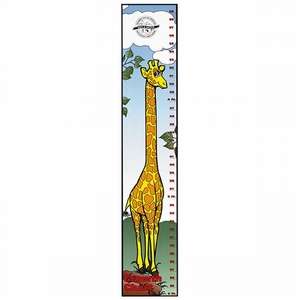 Custom Promotional Giraffe Growth Chart