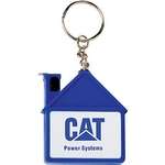Logo Tape Measures - House Tape Measure with Key Chain