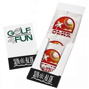 Custom Promotional Sun Aloe Pocket Pack